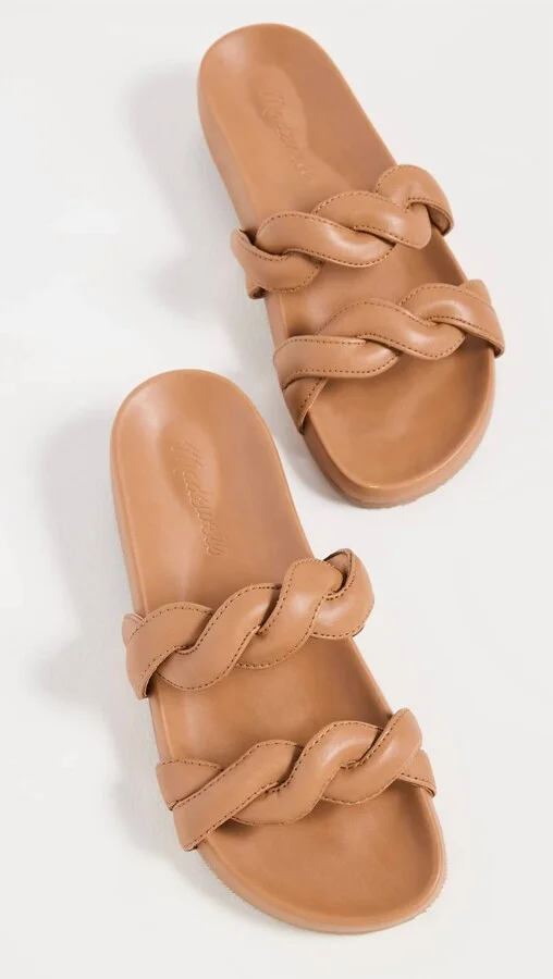 Women's Walker Slide Sandal In Desert Camel