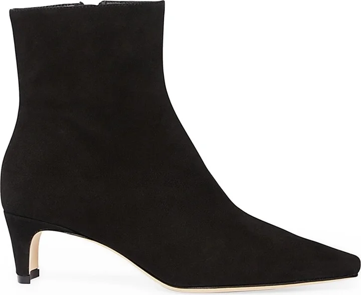 Women's Wally 45MM Suede Ankle Boots - Tan - Size 5 - Image 5