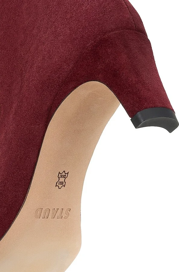 Women's Wally 45MM Suede Ankle Boots - Tan - Size 5 - Image 9
