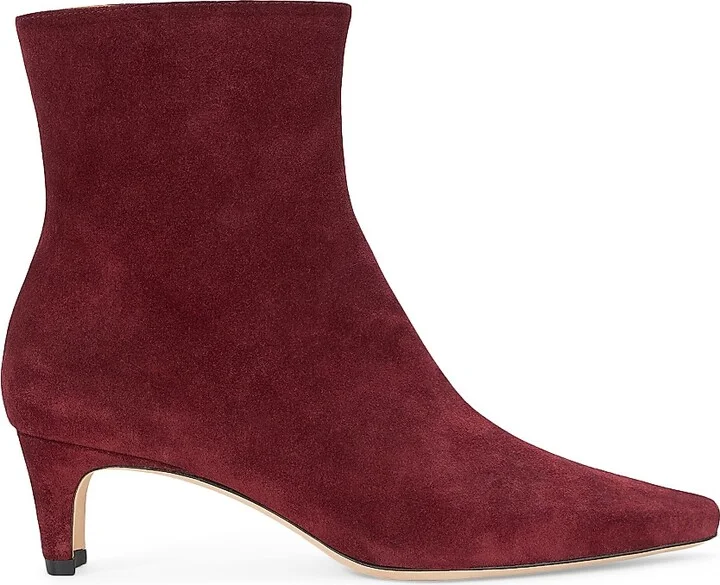 Women's Wally 45MM Suede Ankle Boots - Tan - Size 5 - Image 10