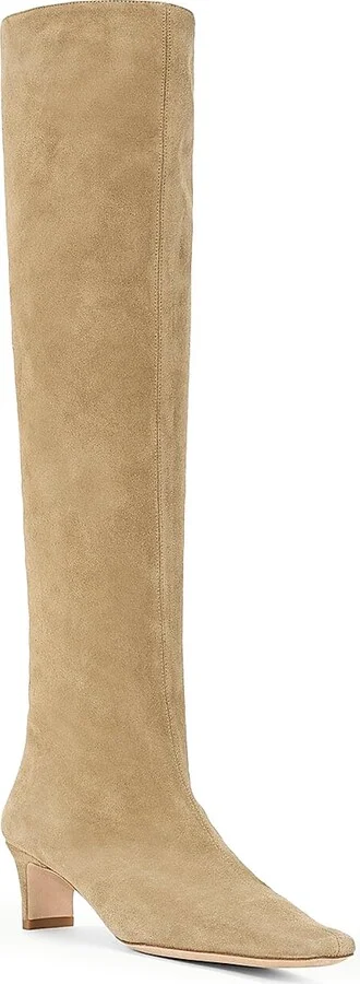 Women's Wally 55MM Suede Boots - Dune - Size 5.5 - Image 2