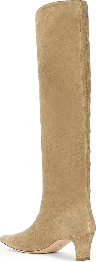 Women's Wally 55MM Suede Boots - Dune - Size 5.5 - Image 3