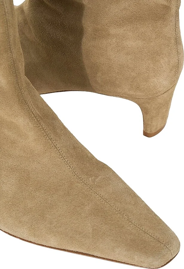 Women's Wally 55MM Suede Boots - Dune - Size 5.5 - Image 4