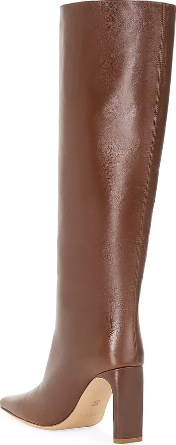 Women's Wally 90MM Leather Boots - Black - Size 6 - Image 7