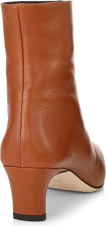 Women's Wally Leather Ankle Boots - Black - Size 5 - Image 3