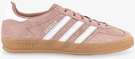 Womens Warm Clay White Gum Gazelle Indoor Suede Trainers Eur 36 / 3 Uk Women