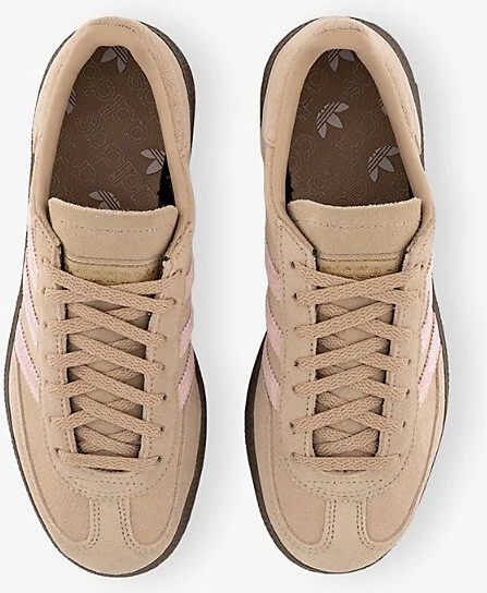 Womens Warm Sandstone Clear Pin Handball Spezial Suede Low-Top Trainers Eur 38.5 / 5.5 Uk Women - Image 2
