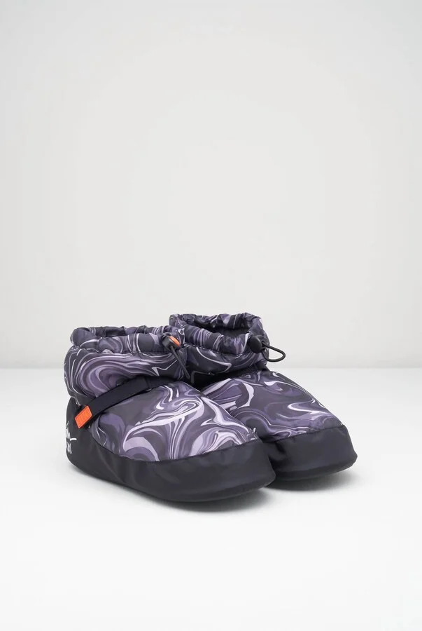 Women's Warm Up Booties In Swirl Print