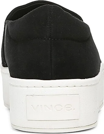 Women's Warren Slip-On Platform Suede Sneakers - Black - Size 11 - Image 3