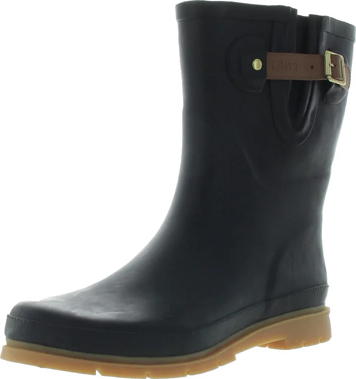 Womens Waterproof Polyester Rain Boots