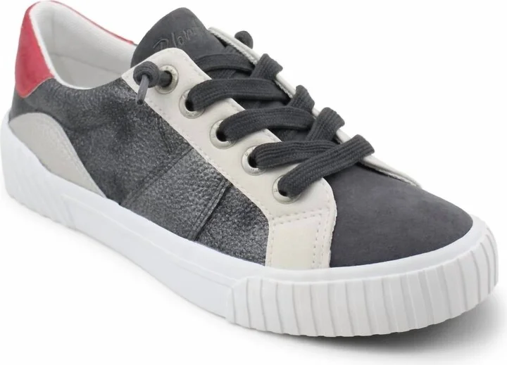 Women's Wave-B Sneaker In Grey Tumbleweed/dark Grey Micro Fiber