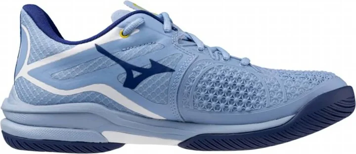 Women's Wave Exceed Tour 6 Ac Shoes In Grey/blue