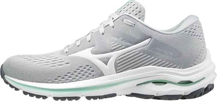 Women's Wave Inspire 17 Shoe In Harbor Mist-White