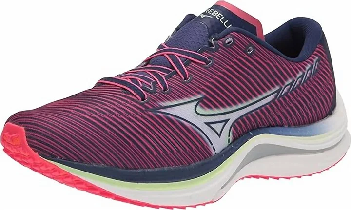 Women's Wave Rebellion Running Shoe In Diva Pink-Indigo White