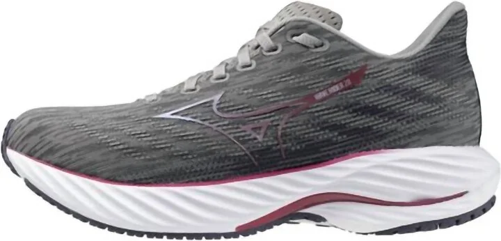 Women's Wave Rider 28 Shoes In Ultimate Grey/cosmo Chrome