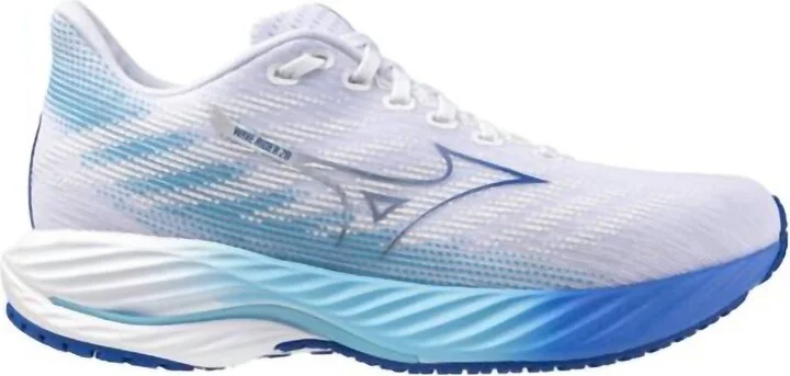 Women's Wave Rider 28 Shoes In White-Mugen Blue