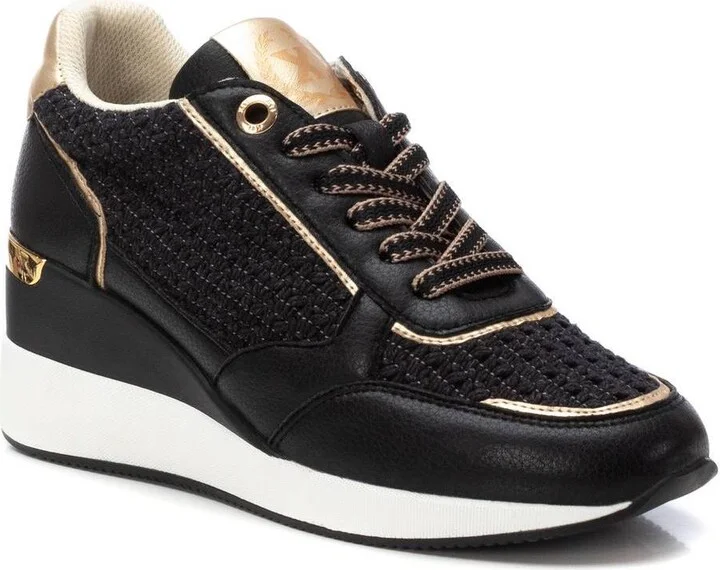 Women's Wedge Braided Sneakers By Xti - Image 6