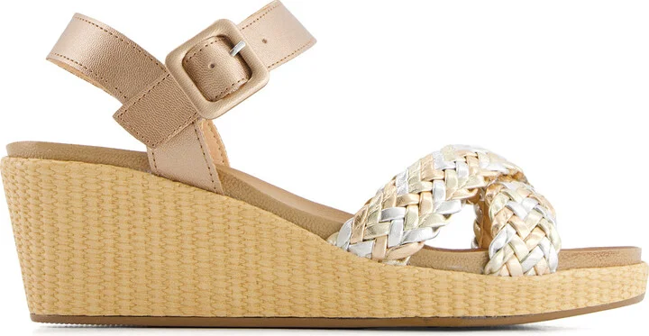 Women's Wedge Casual Comfort Ankle Strap Sandals