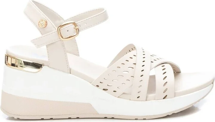 Women's Wedge Cross Strap Sandals By XTI_