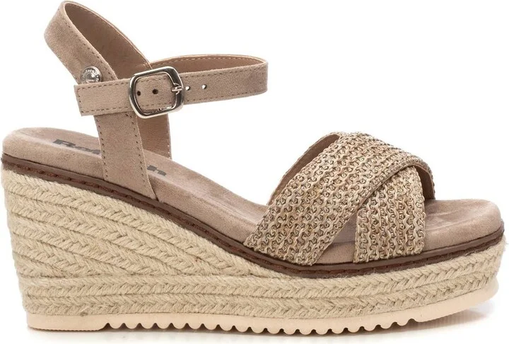 Women's Wedge Espadrille Sandals Refresh By Xti