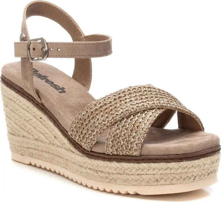 Women's Wedge Espadrille Sandals Refresh By Xti