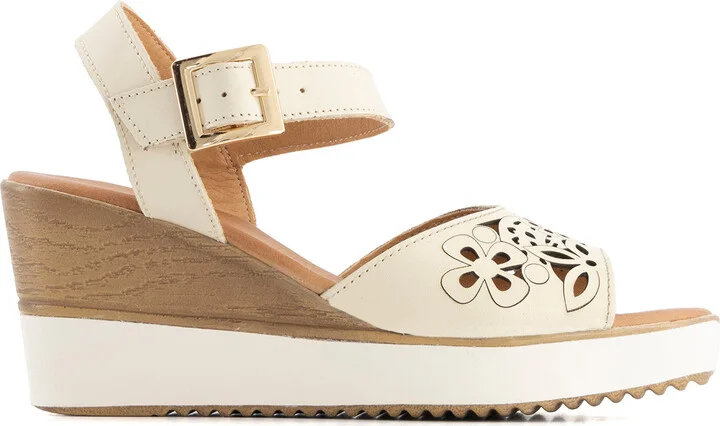 Women's Wedge Heel Ankle Strap Platform Sandals
