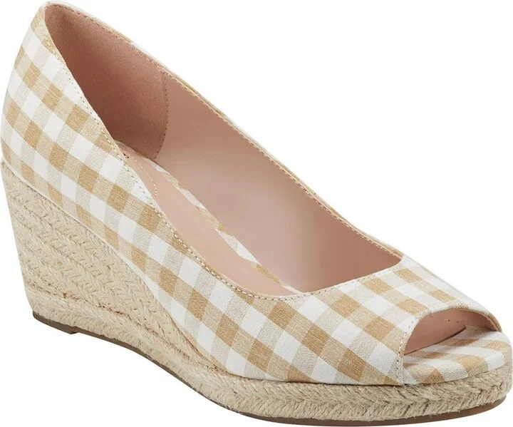 Womens Wedge Peep Toe Wedge Sandals
