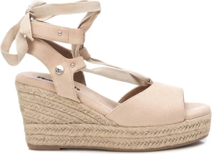 Women's Wedge Sandals In Beige