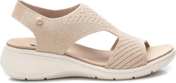 Women's Wedge Sandals In Beige