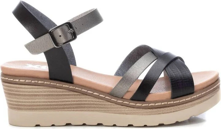 Women's Wedge Sandals In Black
