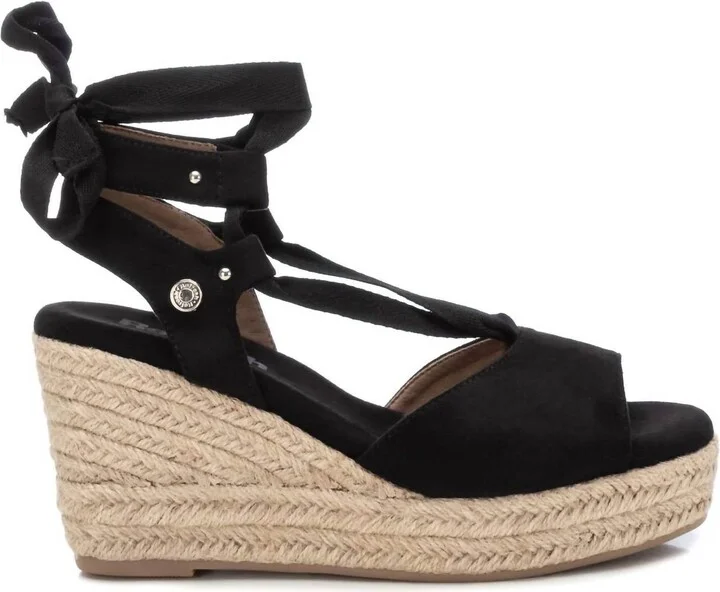 Women's Wedge Sandals In Black