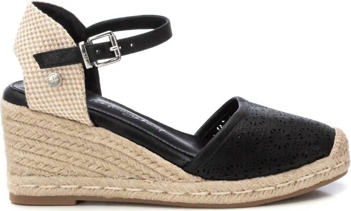 Women's Wedge Sandals In Black