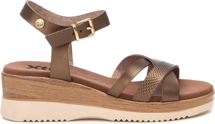 Women's Wedge Sandals In Bronze