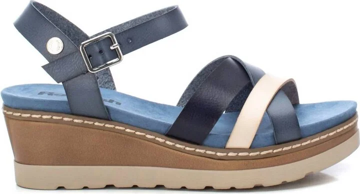 Women's Wedge Sandals In Jeans