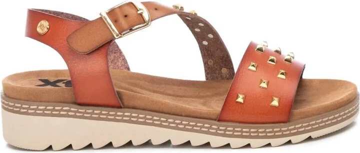 Women's Wedge Sandals In Medium Brown