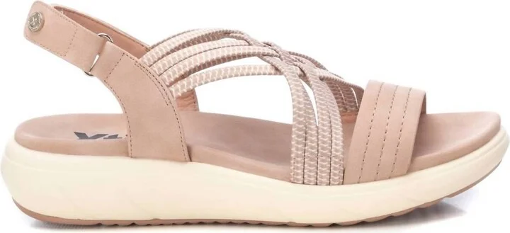 Women's Wedge Sandals In Nude