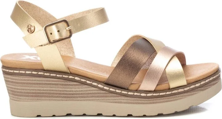 Women's Wedge Strappy Sandals By XTI