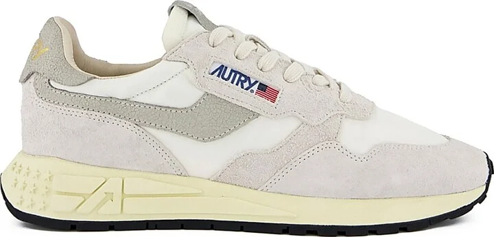 Women's Whirlwind Runner Leather Low-Top Sneakers - White - Size 5