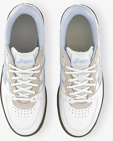 Womens White Blue Fade Skyhand Og Faux-Leather and Suede Low-Top Trainers 7 - Image 2