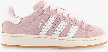 Womens White Clear Pink White Campus 00S Suede Trainers Eur 37 / 4 Uk Women