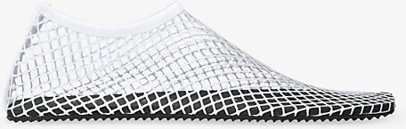 Womens White/Comb Mesh Water Mesh Ballet Flats Eur 38/5 Uk Women