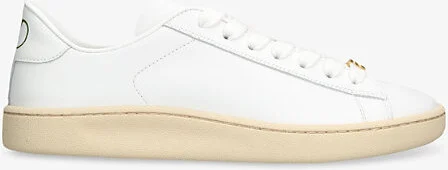 Womens White/Comb Royco Low-Top Leather Trainers Eur 40 / 7 Uk Women