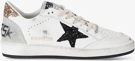 Womens White/Comb Women's Ballstar 10750 Leather Low-Top Trainers Eur 38/5 Uk Women