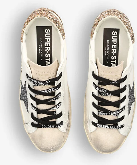 Womens White/Comb Women's Super-Star 82532 Leather Low-Top Trainers Eur 36 / 3 Uk Women - Image 2