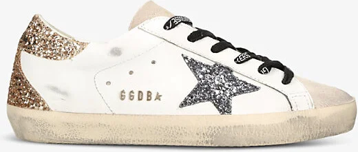 Womens White/Comb Women's Super-Star 82532 Leather Low-Top Trainers Eur 36 / 3 Uk Women