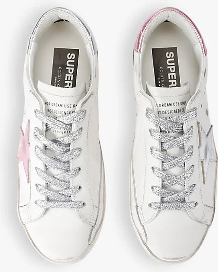 Womens White/Comb Women's Superstar Exclusive2 Leather Low-Top Trainers Eur 38/5 Uk Women - Image 2