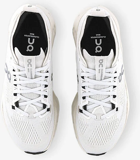 Womens White F Cloudsurfer Max Woven Low-Top Trainers Eur 38/5 Uk Women - Image 2
