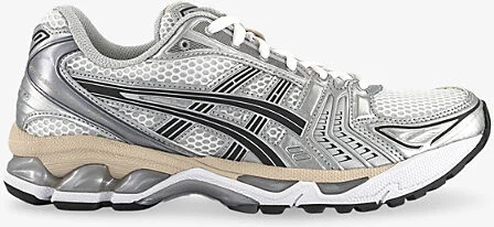 Womens White Graphite Grey Gel-Kayano 14 Mesh Low-Top Trainers Eur 39 / 6 Uk Women
