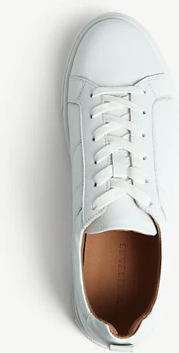Womens White Koki Lace Up Trainer Eur 41 / 8 Uk Women - Image 2