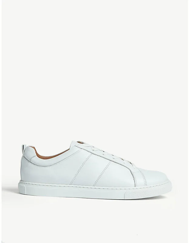 Womens White Koki Lace Up Trainer Eur 41 / 8 Uk Women